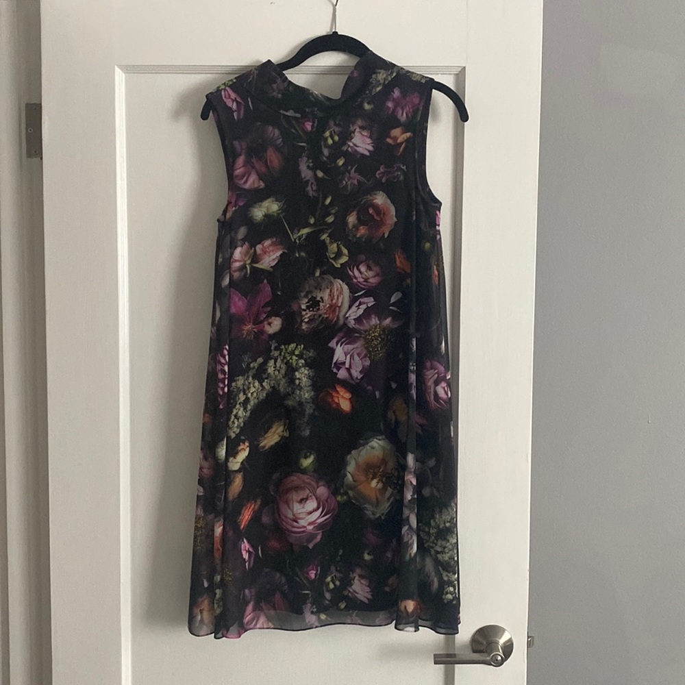 Ted Baker floral dress size 1